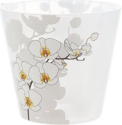 Горшок для цветов Фиджи Орхид белый (16х16х14.5 см) – фото 13