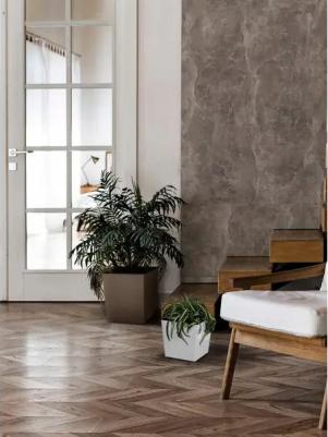 Горшок для цветов London Cube 17,7 х 17,7 см 4,2 л белоснежный жасмин – фото 2