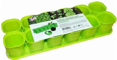 Набор многоразовых горшков для выращивания рассады 35006034ЧР