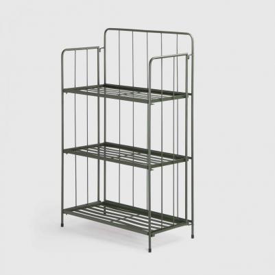 Подставка для цветов складная 58 x 27 x 90 см зеленая