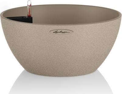 Кашпо Cubeto Color 40 Complete (sandy beige), D40xH18см