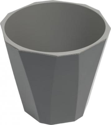 Цветочное кашпо со вставкой палермо 7999959 3,6 л оливковый 1 шт – фото 5