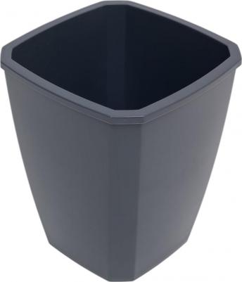 Кашпо для цветов art of form Лаунж 14,8 см 2,4 л темно-серое
