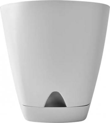 Горшок для цветов с прикорневым поливом Amsterdam, 8 л, d=25 см, h=24,4 см, цвет серый – фото 9