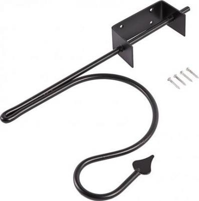 Кронштейн для крепления подвесных корзин, настенный, поворотный на 180°// – фото 1