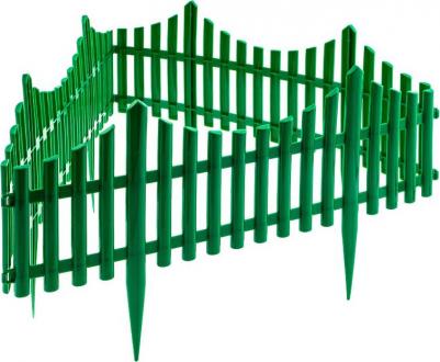 Забор декоративный "Гибкий" 24х300 см зеленый 65017
