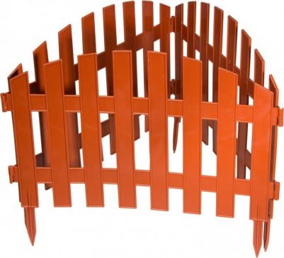 Забор декоративный "Винтаж" 28х300 см терракот 65015 – фото 2