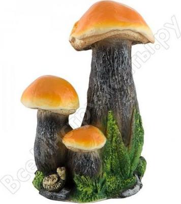 Садовая фигурка Гриб-подосиновик тройной 169355 – фото 1