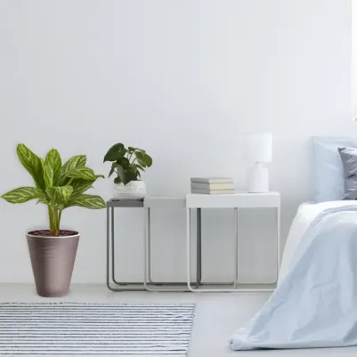 Цветочное кашпо со вставкой валенсия 4064702 2,8 л мокко 1 шт – фото 3