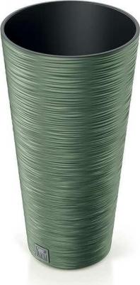 Кашпо для цветов со вставкой PPDFRH300-5615C 27 л зеленый, 1 шт – фото 1