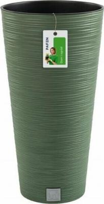 Кашпо для цветов со вставкой PPDFRH300-5615C 27 л зеленый, 1 шт – фото 2
