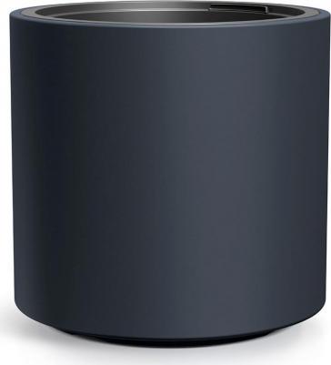 Кашпо Heos d47.h45см антрацит с вкладышем