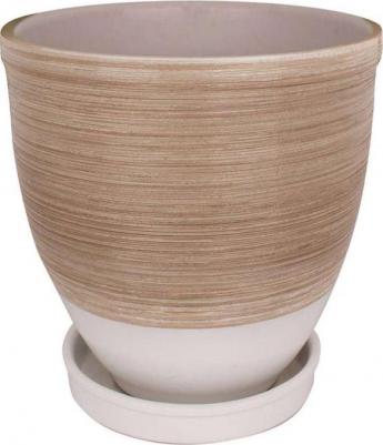 Горшок цветочный "Степь", с поддоном, 8 л – фото 3