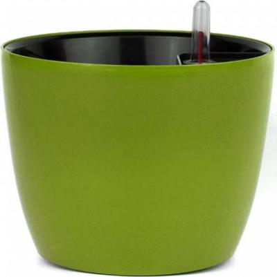 Горшок для цветов Комфорт зеленый (17х17х16 см) – фото 7
