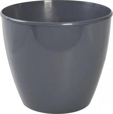 Горшок цветочный Колорс ?15.5 v21 л пластик графит
