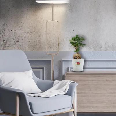 Горшок цветочный Партер ?9.5 h9 см v0.35 л пластик кремовый – фото 3