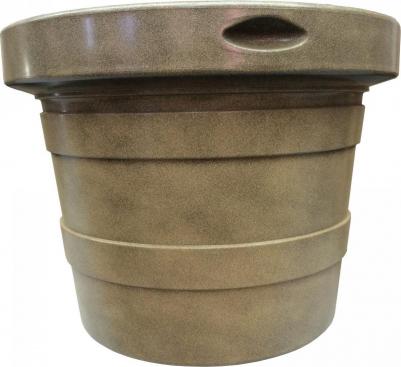 Горшок-кашпо цветочный La Tourelle ?55 v50 л пластик фисташковый – фото 2