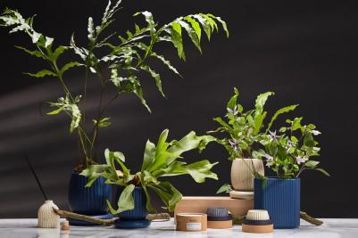 Цветочный горшок Edge TK22-DEC-PT0004 1,2 л темно-синий 1 шт – фото 3