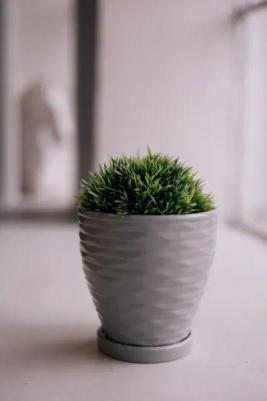 Горшок для цветов Эллипс 1,3 л серый – фото 7