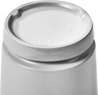 Горшок для цветов Клиф 0,6 л серый – фото 2