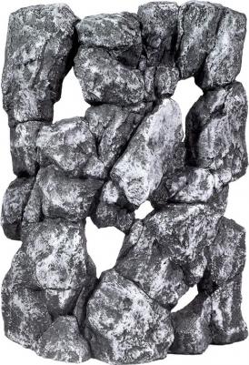 Грот для аквариума Скала №497 угловой элемент, 33 см x 13 см x 43 см
