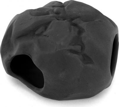 Декорация Камень укрытие с двумя отверстиями, 12х10х8 см