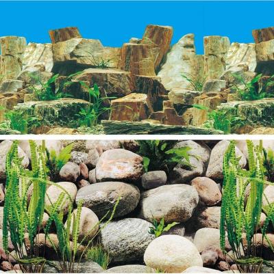 Фон для аквариума, ламинированная бумага, 50x100 см
