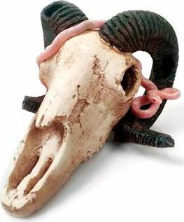 Декорация для террариума Skull Ram, пластик, 25х11,2х15,2 см – фото 2