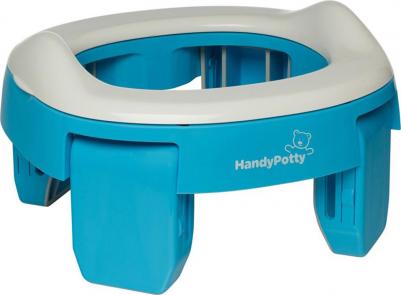 Дорожный горшок и насадка на унитаз HandyPotty (РФ) голубой – фото 8