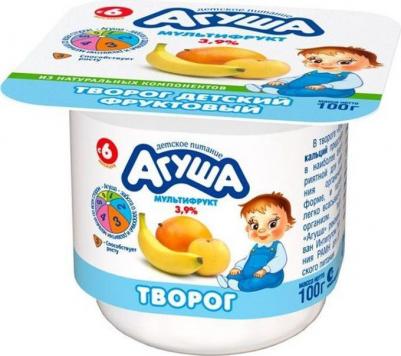 банан-яблоко, 100 г (детский творог) – фото 7
