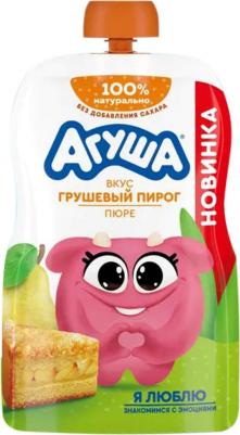 груша, 80 г (детское пюре)