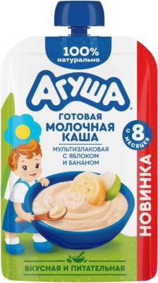 молочная, злаковая, банан-яблоко, со злаками, 100 г