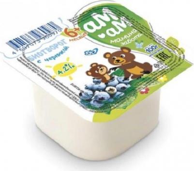 черника, 100 г (детский творог)