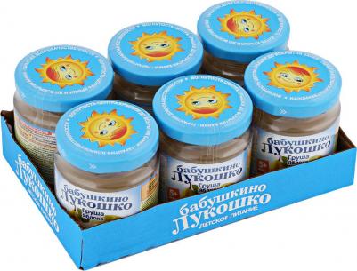 груша-яблоко, 100 г (детское пюре) – фото 1