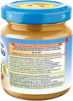 кабачок-кукуруза-морковь, 100 г (детское пюре) – фото 10