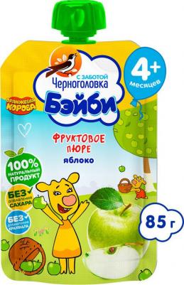 ананас-банан-манго-яблоко, земляника-клубника-малина-черника, со злаками-с кокосом, 85 г (детское пюре) – фото 3