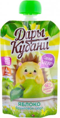 банан-персик-яблоко, вишня-земляника-клубника-малина-рябина-черная смородина-черника, со злаками-с творогом-с печеньем, 90 г (детское пюре) – фото 4