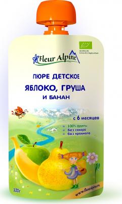 банан-груша-яблоко, 120 г (детское пюре) – фото 10