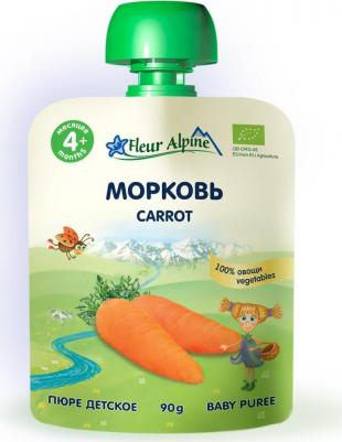 морковь, 90 г (детское пюре) – фото 4