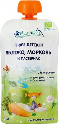 морковь-пастернак, яблоко, 120 г (детское пюре) – фото 11