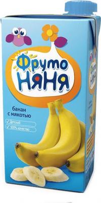 банан, 500 мл (нектар для детского питания) – фото 1