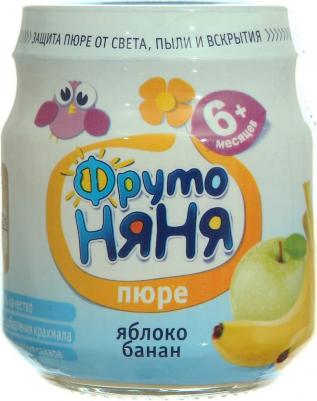 банан-яблоко, 100 г (детское пюре) – фото 1