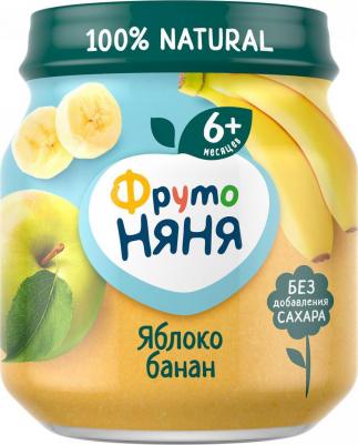 банан-яблоко, 100 г (детское пюре) – фото 5