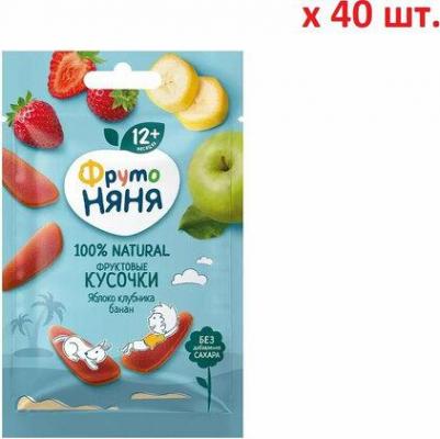 банан-яблоко, клубника, 15 г (детское пюре) – фото 4