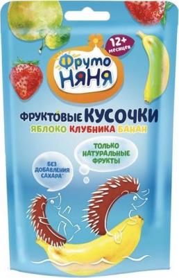 банан-яблоко, клубника, 15 г (детское пюре) – фото 5