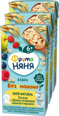 безмолочная, овсяная, яблоко, земляника-малина-черника, 200 г – фото 5
