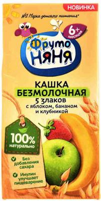 безмолочная, овсяная-злаковая, банан-яблоко, клубника, со злаками, 200 г – фото 3