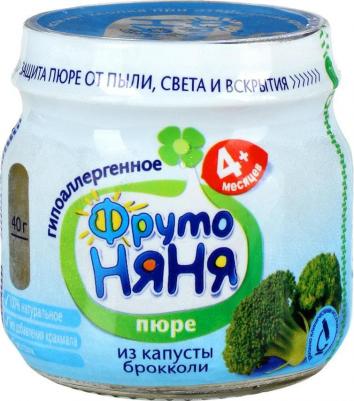 брокколи-кабачок, с фруктами, гипоаллерген., 80 г (детское пюре) – фото 5