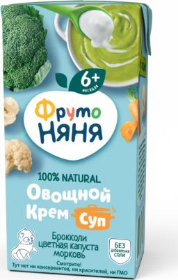 брокколи-морковь, со сливками, 200 г (детский супчик) – фото 8