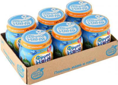 манго-яблоко, клюква-красная смородина-черная смородина-шиповник, с творогом, гипоаллерген., 100 г (детское пюре) – фото 1